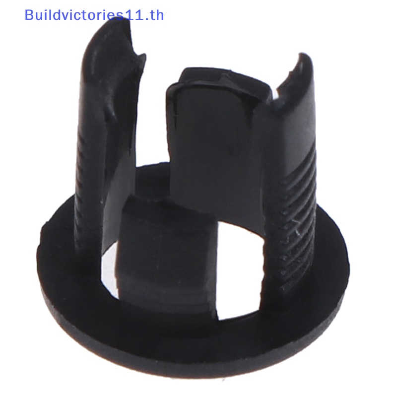 buildvictories11-คลิปเมาท์ขาตั้งพลาสติก-led-3-มม-5-มม-สีดํา-50-ชิ้น