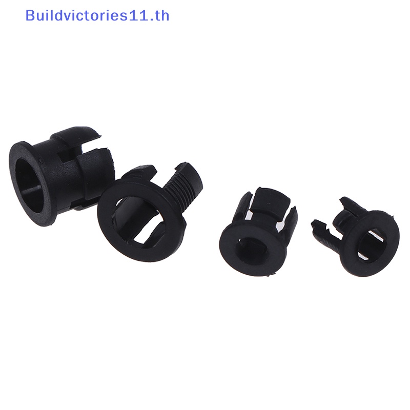 buildvictories11-คลิปเมาท์ขาตั้งพลาสติก-led-3-มม-5-มม-สีดํา-50-ชิ้น