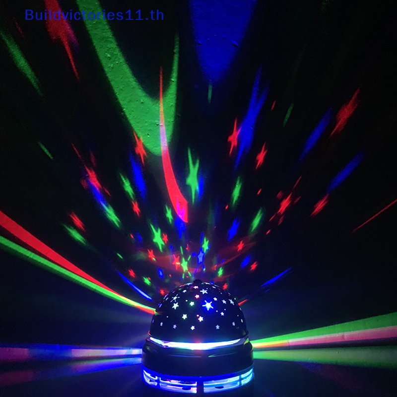 buildvictories11-ไฟดิสโก้บอล-led-usb-rgb-โปรเจคเตอร์-dj-สําหรับรถยนต์-th