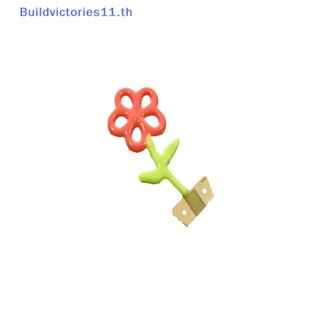 Buildvictories11 หลอดไฟไดโอด LED รูปดอกไม้ 3V ยืดหยุ่น อุปกรณ์เสริม สําหรับตกแต่งปาร์ตี้คริสต์มาส DIY TH