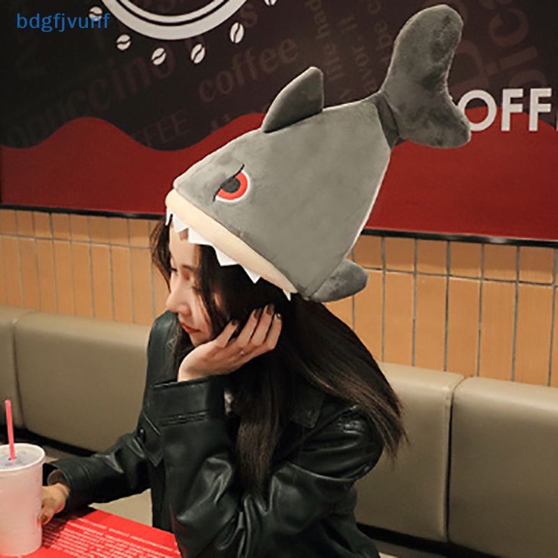 bdgf-หมวกคอสเพลย์-ลายการ์ตูนฉลามน่ารัก-สําหรับปาร์ตี้ฮาโลวีน