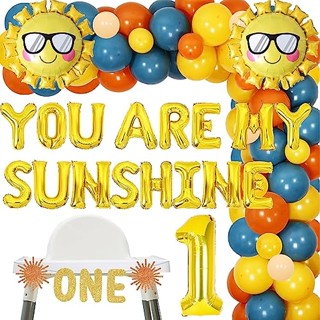 Boho Sun 1 ธงแบนเนอร์ ลาย You Are My Sunshine สําหรับตกแต่งปาร์ตี้วันเกิด