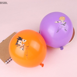 Bsbl ลูกโป่งยาง รูปดราก้อนบอล Son Goku สําหรับตกแต่งปาร์ตี้วันเกิดเด็ก 100 ชิ้น