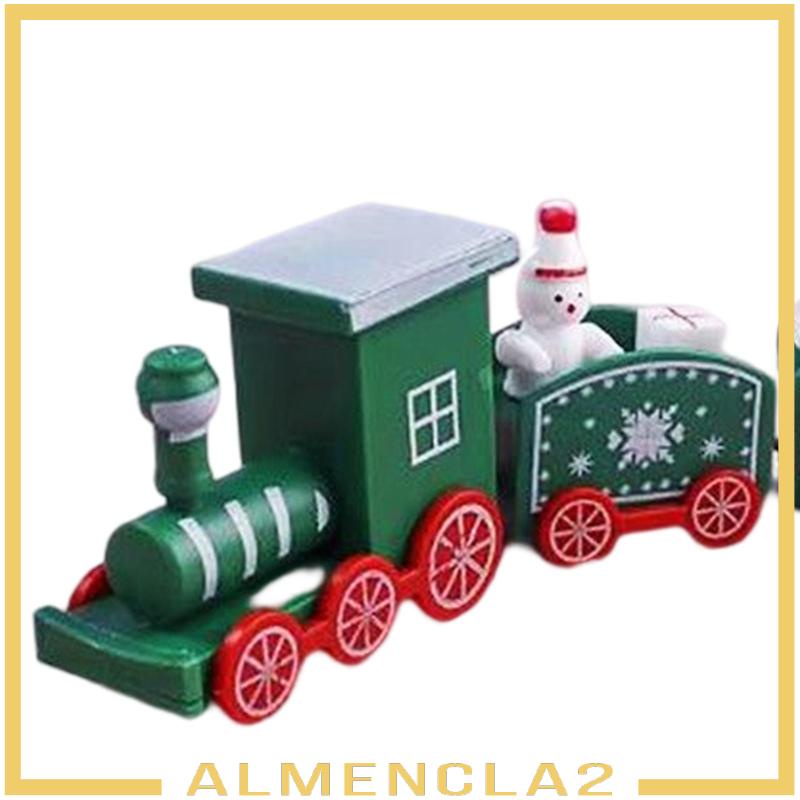 almencla2-โมเดลรถไฟคริสต์มาส-แบบดั้งเดิม-เพ้นท์มือ-สําหรับตกแต่งบ้าน