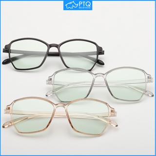 แว่นตากันแดดแฟชั่น ป้องกันแสงสีฟ้า โฟโตโครมิก สําหรับผู้หญิง PTQ