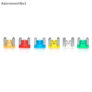 Adornmentno1 ฟิวส์ 5A 10A 15A 20A คละขนาด สําหรับรถยนต์ รถบรรทุก รถจักรยานยนต์ 24 ชิ้น