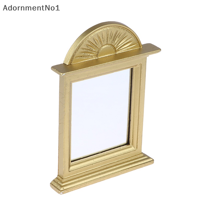 adornmentno1-กระจกติดผนัง-เฟอร์นิเจอร์จิ๋ว-1-12-อุปกรณ์เสริม-สําหรับตกแต่งบ้านตุ๊กตา