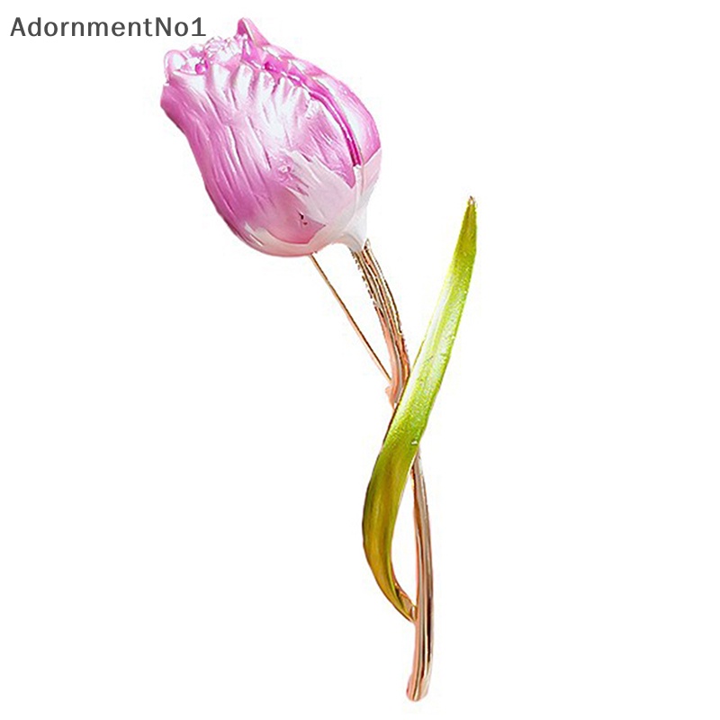 adornmentno1-เข็มกลัดเคลือบ-รูปดอกทิวลิป-หรูหรา-สําหรับผู้หญิง-งานแต่งงาน-สํานักงาน-บูติก