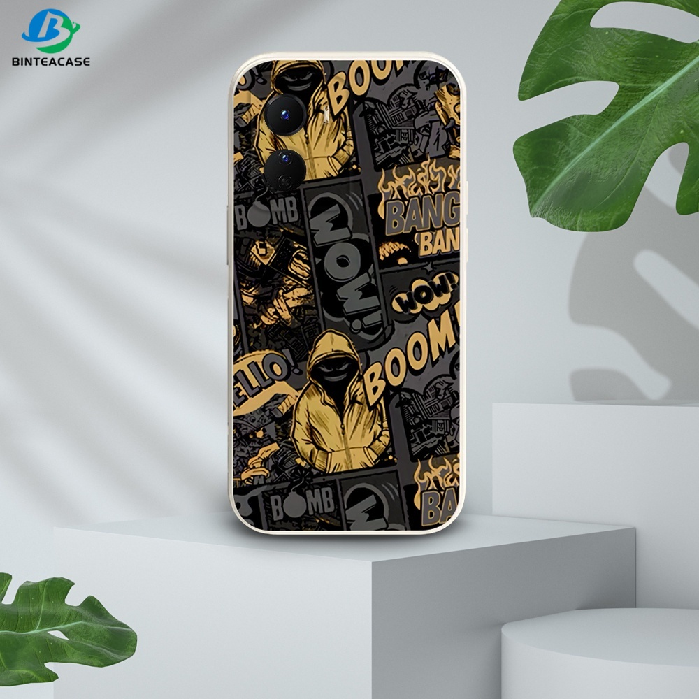 เคสโทรศัพท์มือถือ-ซิลิโคนนุ่ม-ลายการ์ตูน-binteacase-สุดเท่-สําหรับ-huawei-p30-lite-nova-5t-nova-3i-nova-7i-y6p-y7a-y6-pro-y7-pro-2019-y9s