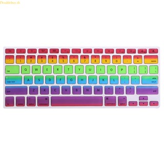 (ลดราคาสูง) Doublebuy แผ่นซิลิโคนครอบแป้นพิมพ์ สําหรับ Pro 13 15