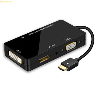 (ลดราคาสูง) Doublebuy Splitter to DVI Vga Cable Vga อะแดปเตอร์ สําหรับ PC โปรเจคเตอร์ แล็ปท็อป วิดีโอ ตัวแปลง