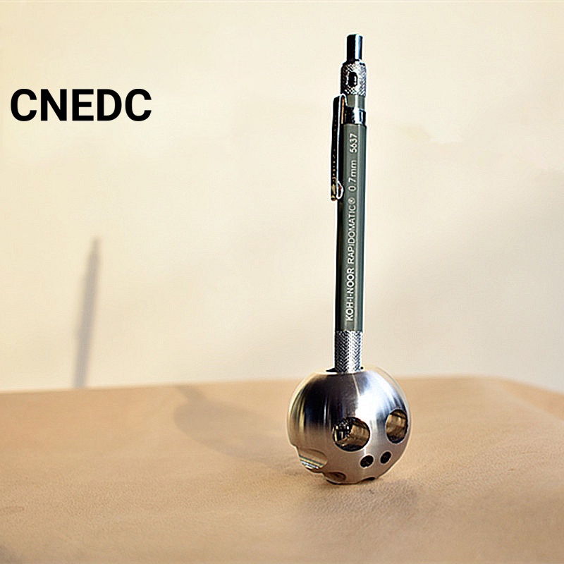 cnedc-ที่วางปากกา-สเตนเลส-304-รูปกะโหลกศีรษะ-สําหรับตั้งโต๊ะ