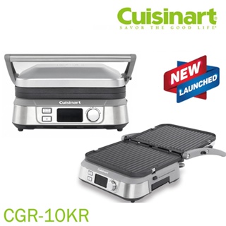 Cuisinart CGR-10KR Double Side Electric Grill Oven Pan Kitchen