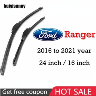 Hys ชุดที่ปัดน้ําฝนหน้าต่างรถยนต์ สําหรับ Ford Ranger 2016-2023 XLT XLS FX4 AT/MT