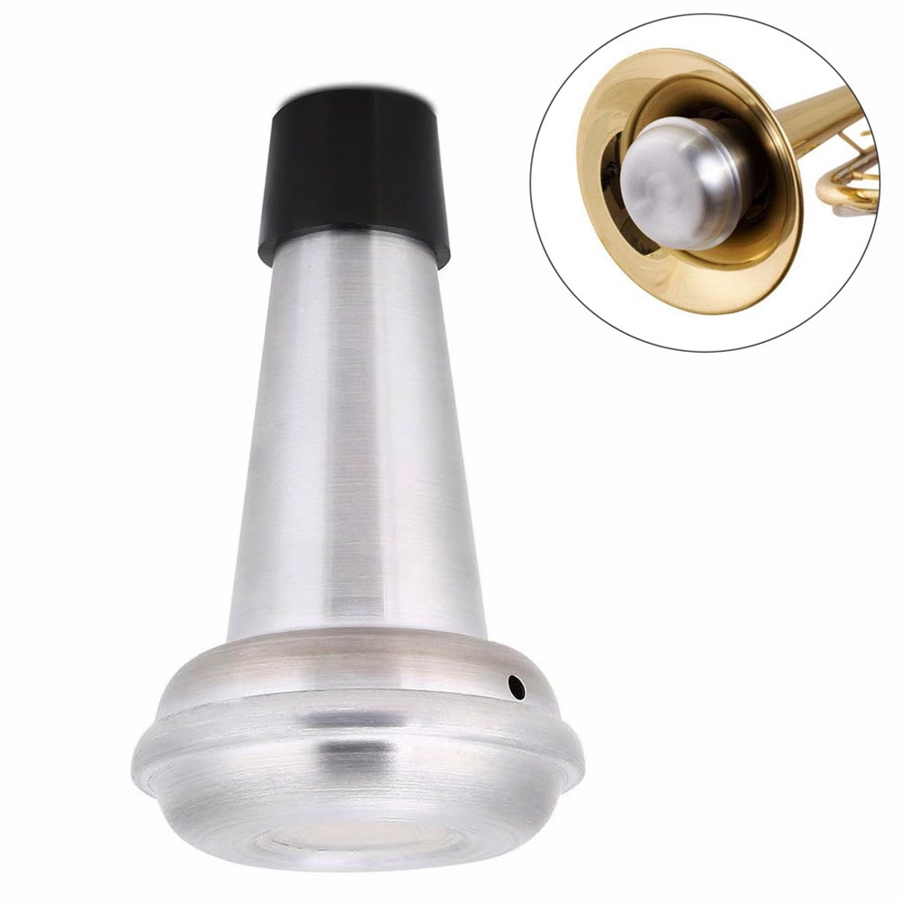 new-arrival-trumpet-mute-aluminum-compact-trumpet-practice-tool-trumpet-metal-mute