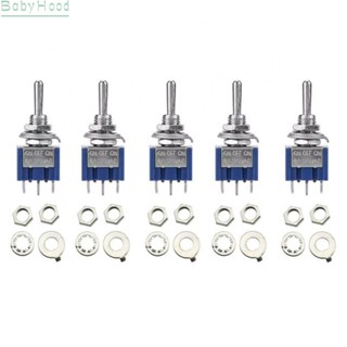 【Big Discounts】Versatile SPDT Toggle Switch MST103 AC125V 6A ONOFFON for Multiple Power Sources#BBHOOD