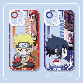เคสโทรศัพท์มือถือแบบนิ่ม ลายการ์ตูนนารูโตะ Uzumaki Sasuke Uchiha สําหรับ OPPO A93 A15 A15s A16 A94 A9 A5 A31 A57 A76 A54 A74 A95 A53 A33 Reno 6 4 5F 4F A5s A3s A92 A72 A52