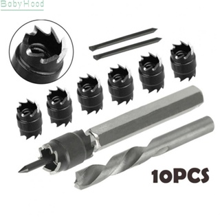 【Big Discounts】Spot Weld Drill Bit Silver Snap Easily Spot Welding Tapper 10 Piece 3/8Inch#BBHOOD