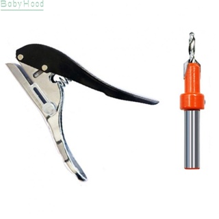【Big Discounts】Hole Punch Set Adjustable Depth Alloy Countersink Drill Fixed Hole Position#BBHOOD