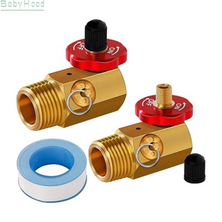 【Big Discounts】Upgrade Your For Air Tank Brass Manifold Aluminum Knob 1/2 MNPT For Air Tank End#BBHOOD