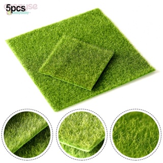 หญ้าเทียม พลาสติก สีเขียว ทนทาน ขนาด 15x15 ซม. 30x30 ซม.