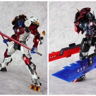 [Spot] MC/NT black lion White Lion heavy-coated dual-form ultimate deformed toy op small pillar brother