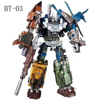 [Spot] BT03 tramp deformation toy robot combined with King Kong fraud whirlwind attack team noisy