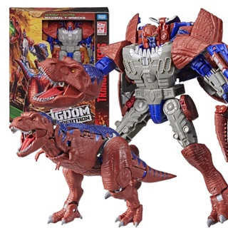 [Spot] Hasbro Transformers Kingdom series leader-level bloodthirsty Tyrannosaurus God knows Optimus Prime