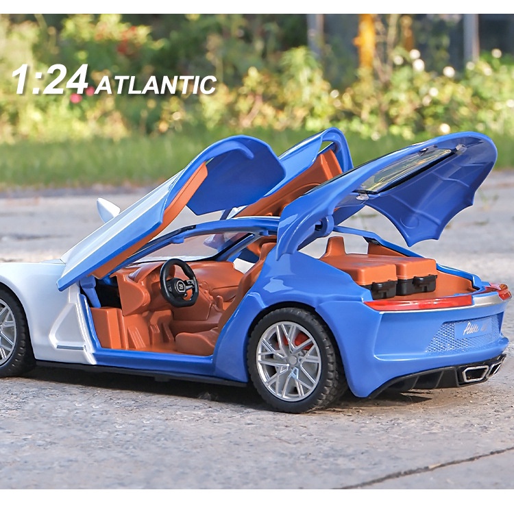 โมเดลรถยนต์-bugatti-atlantic-ขนาด-1-24-เหมาะกับของขวัญวันเกิด-ของเล่นสําหรับเด็กผู้ชาย