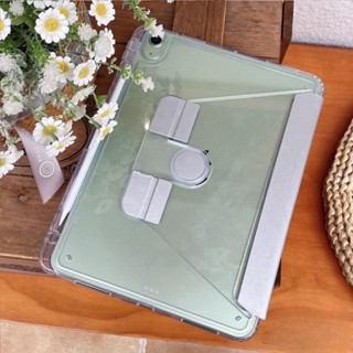 720° เคสอะคริลิค หมุนได้ พร้อมช่องใส่ดินสอ สําหรับ Ipad Mini 6 10th 10.9 2022 pro 11 2022 2021 2020 2018 Air 5 Air 4 10.9 10.2 9th 8th 7th 3 pro 10.5 Air 2 1 9.7