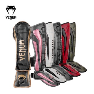 สนับแข้ง VENUเอ็ม Venom Elite เลกกิ้งชกมวยหน้าแข้งมวยไทย Sanda เลกกิ้งต่อสู้ชายและหญิงเลกกิ้งอุปกรณ์ป้องกันการฝึก