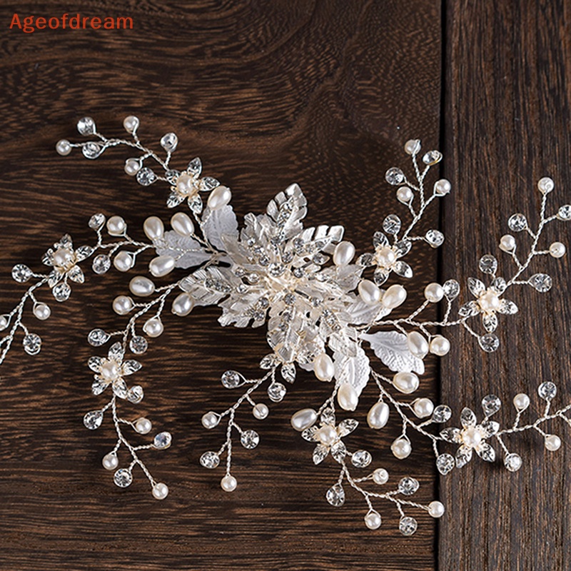 ageofdream-ใหม่-กิ๊บติดผม-ลายดอกไม้-แฮนด์เมด-สําหรับเจ้าสาว-งานแต่งงาน