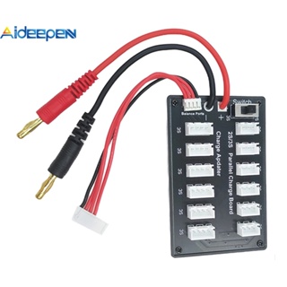 Aideepen แบตเตอรี่ลิเธียม 2S-3S และบอร์ดชาร์จ 7.4V 11.1V