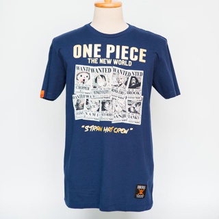 ร้อนขายผ้าฝ้ายแขนสั้น 【ONEPIECE STORE】เสื้อวันพีช ลายลิขสิทธิ์แท้  เสื้อยืดลายการ์ตูน  one piece DOP-389-N