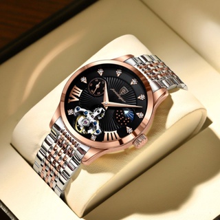 Poedagar Swiss Brand [พร้อมส่ง] นาฬิกาข้อมือควอตซ์แฟชั่น 906 กันน้ํา มีปฏิทิน สําหรับบุรุษ