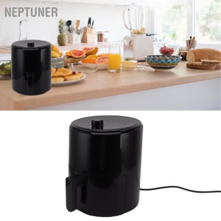  NEPTUNER Black Smart Fryer 6L ความจุขนาดใหญ่ที่มีประสิทธิภาพ 1400W 360 องศาการไหลเวียนความร้อน การควบคุมอุณหภูมิที่แม่นยำ