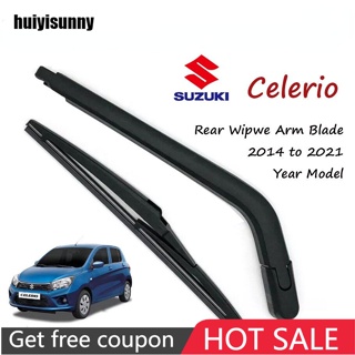 Hys ชุดประกอบที่ปัดน้ําฝนด้านหลัง สําหรับ Suzuki Celerio 2014-2022 CELERO (แขน/ใบมีด)
