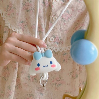 สายคล้องคอ ป้องกันการสูญหาย ลาย Cinnamoroll น่ารัก สําหรับห้อยโทรศัพท์มือถือ