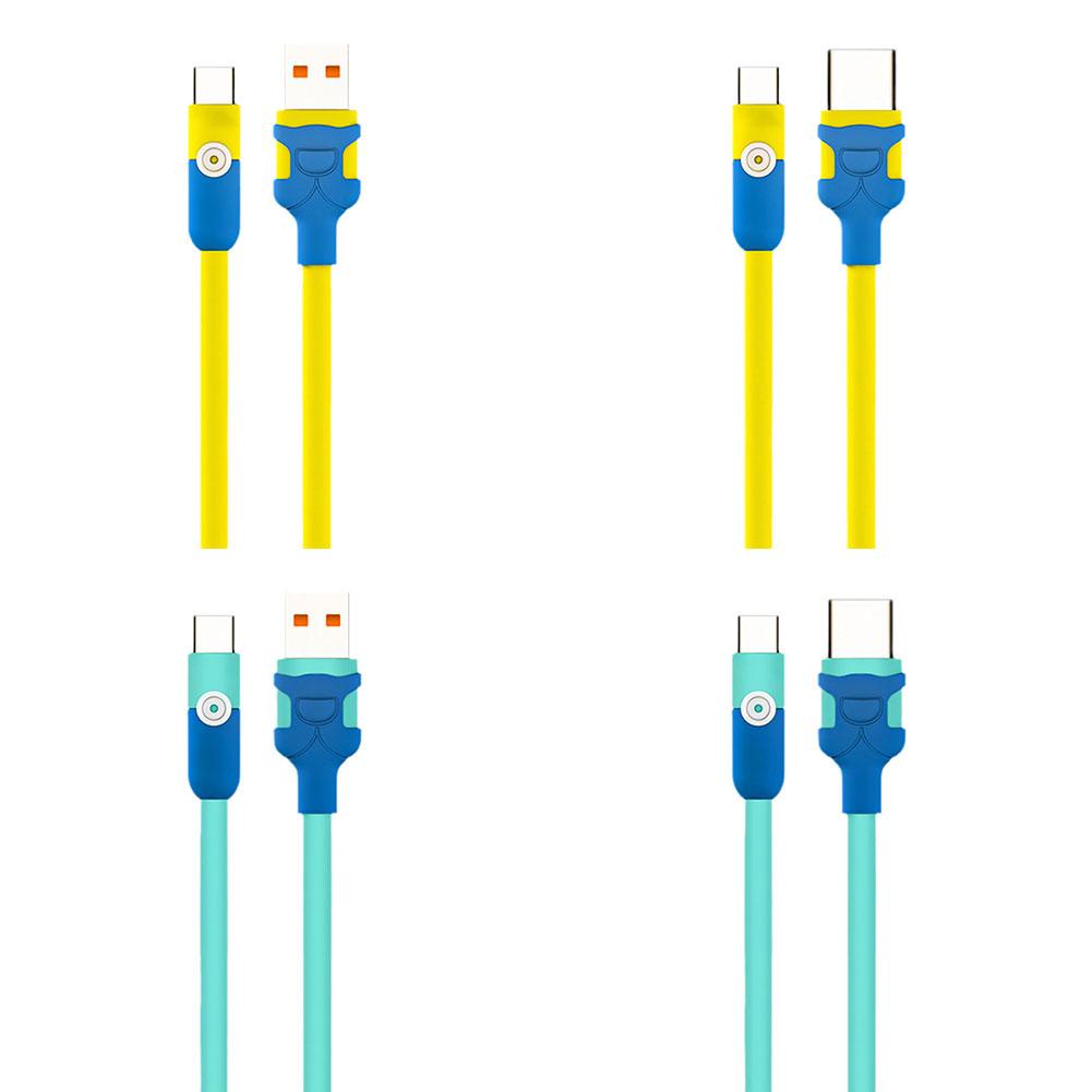 สายชาร์จโทรศัพท์มือถือ-ซิลิโคนเหลว-type-c-100w-1-เมตร-ชาร์จเร็ว-o2r3