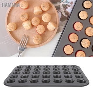 HAMMIA Nonstick Mini Cupcake Muffin Pans Carbon Steel Kitchen Baking for Cakes Bread