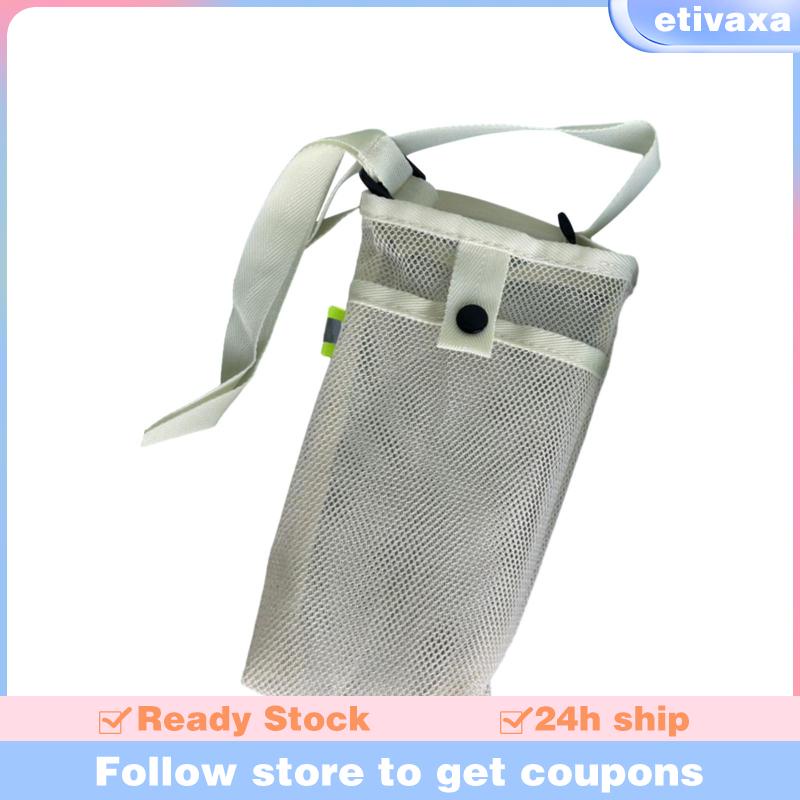etivaxa-กระเป๋าสะพายไหล่-ผ้าตาข่าย-สําหรับใส่ขวดน้ํา-ยิม-กลางแจ้ง-พายเรือ-เดินทาง-กีฬา