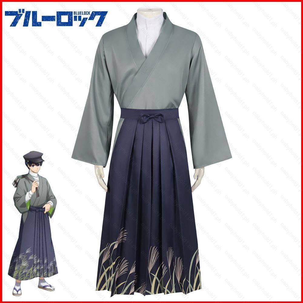 fash-isagi-yoichi-ชุดเสื้อโค้ท-กางเกงกิโมโน-คอสเพลย์-อะนิเมะ-สีฟ้า-สไตล์ญี่ปุ่น-สําหรับปาร์ตี้ฮาโลวีน