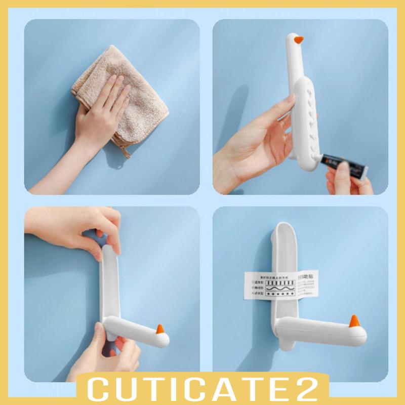 cuticate2-ไม้แขวนเสื้อ-แบบติดผนัง-ประหยัดพื้นที่-สําหรับหอพัก-ระเบียงบ้าน