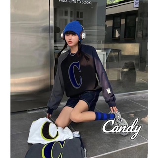 Candy Kids  เสื้อผ้าผู้ญิง แขนยาว แขนเสื้อยาว คลุมหญิง สไตล์เกาหลี แฟชั่น  ทันสมัย รุ่นใหม่ Chic สบาย A28J192 39Z230926