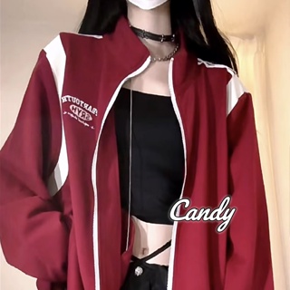Candy Kids  เสื้อกันหนาว แขนเสื้อยาว แบบสบาย ๆ เกาหลีค่ะ 2023 NEW  Korean Style สบาย ทันสมัย Unique A26K003 36Z230909