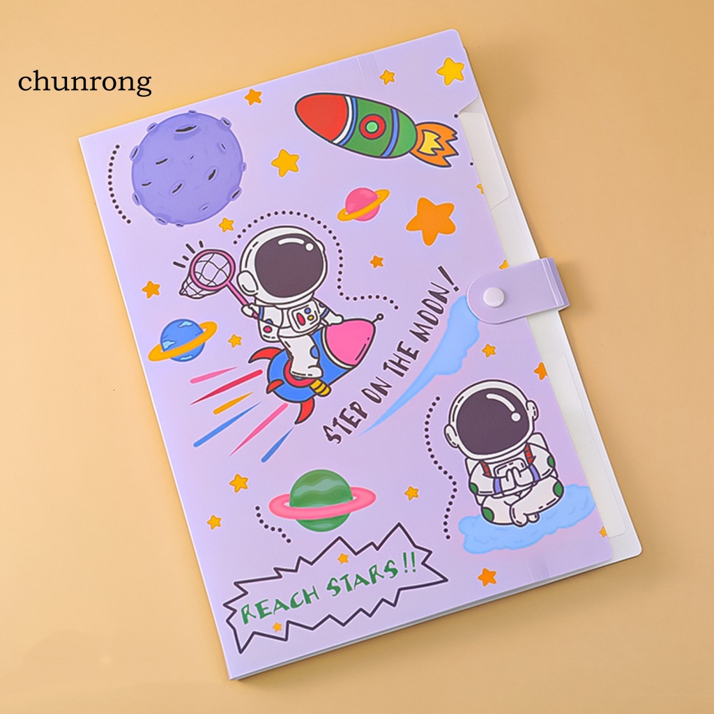 chunrong-กระเป๋าเอกสาร-ลายการ์ตูนนักบินอวกาศ-น้ําหนักเบา-ขนาด-a4-สําหรับใส่เอกสาร-เครื่องเขียน