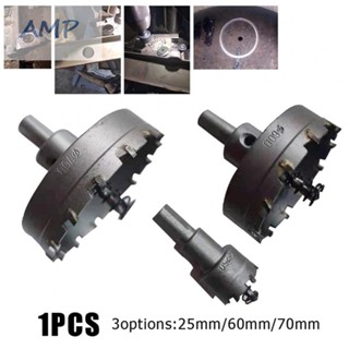 ⚡NEW 8⚡Efficient Stainless Steel TCT Drill Bit Carbide Tip Metal Cutter 25/60/70mm