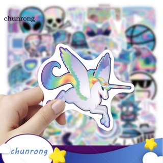 Chunrong สติกเกอร์ ลายการ์ตูน 50 แบบ สําหรับตกแต่งสมุดภาพ DIY 50 ชิ้น ต่อชุด