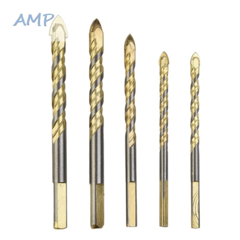 new-8-drill-bit-gold-high-hardness-punching-hole-triangle-drill-ceramic-tile