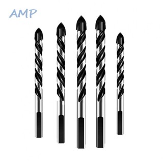 ⚡NEW 8⚡5PCS Drill Bits Triangular Shape Handle 3/4/5/6/6mm Cement Ceramic For Glass